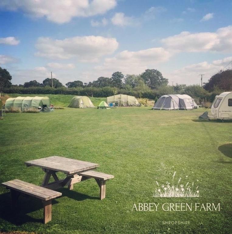 Вілла Glamping Tent At Abbey Green Farm Вітчерч Екстер'єр фото