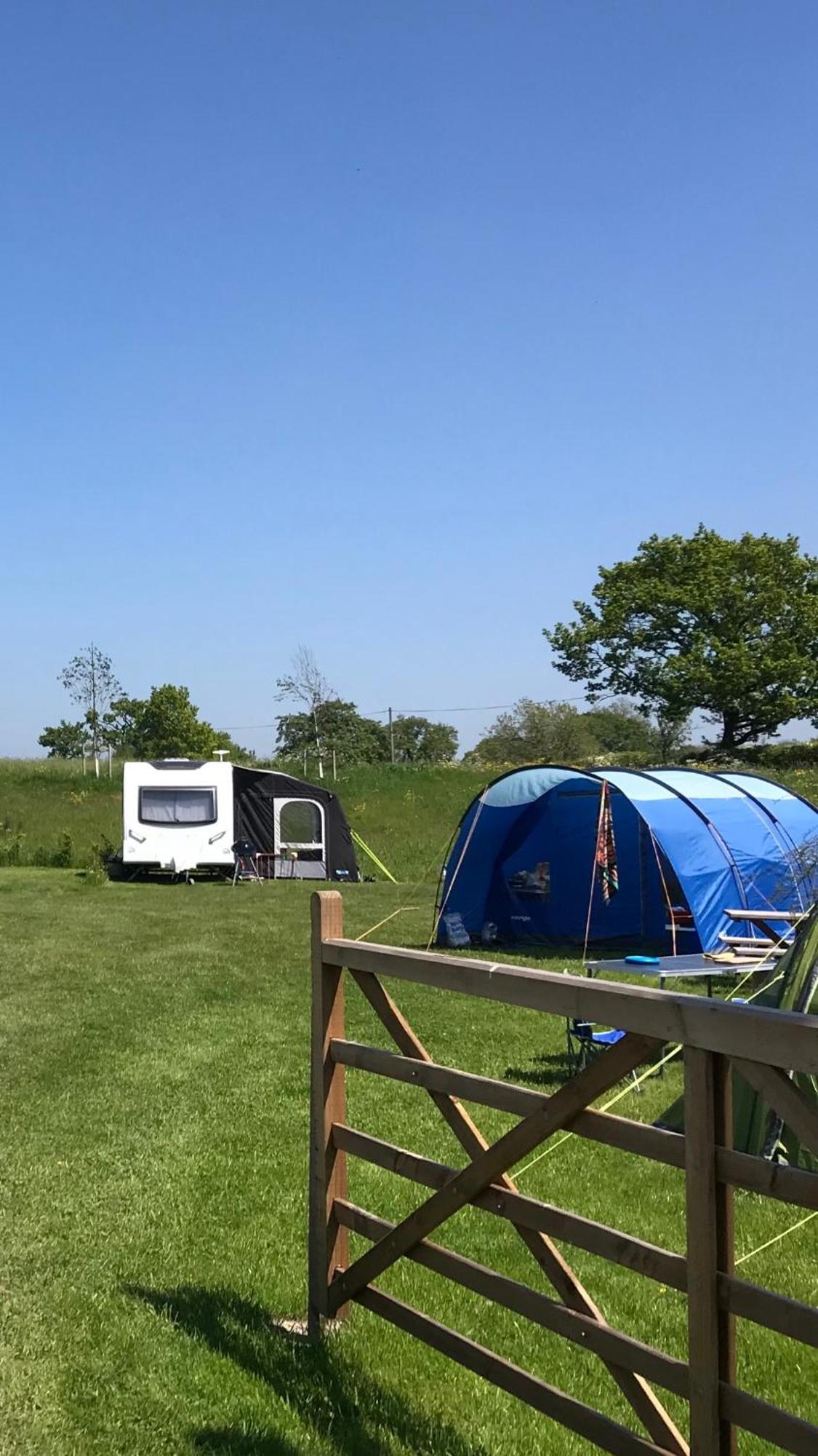 Вілла Glamping Tent At Abbey Green Farm Вітчерч Екстер'єр фото